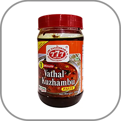 777 Vathal Kuzhambu Paste . 300 G