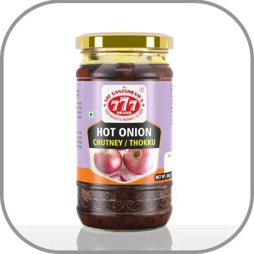777 Hot Onion Thoku / Chutney 300 G