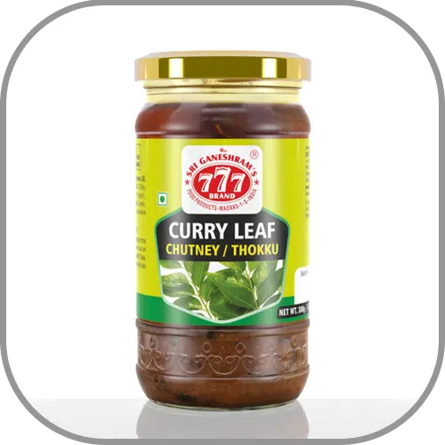 777 Curry Leaf Thoku/Chutney 300 G